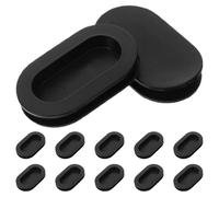 JOINPAYA Oval Piggy Bank Stopper Replacement 1.77 Inch Dual Layer Silicone Bottom Seal Coin Bank Plug Cover for Easy Money Retrieval