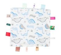 JOINPAYA Pacifying Towel for Boy Girl Soft Comforter Cartoon Tag Design Travel Companion for Newborn Soothing and Playtime for Cuddling and Development