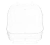 JOINPAYA Parakeet Bird Bath Box for Birds and Sparrows Stable and Easy to Clean Maintain Hygiene