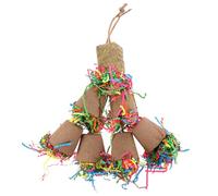JOINPAYA Parrot Boredom Relief Toy Bird Shredding Toys for Parrot Cage Accessory
