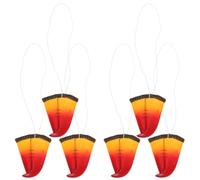 JOINPAYA Parrot Costume with Comfortable Fit and Easy to Clean Made of Vinyl 6pcs Halloween Animal Cosplay Beak Props for Celebration Events and Party Scenarios