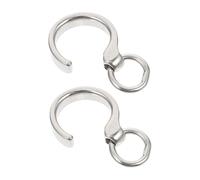 JOINPAYA Parrot Foot Rings Stainless Steel Anklets Lightweight Comfortable Bird Leg Bands for Pet Training and Protection