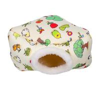 JOINPAYA Parrot Winter Warm Nest Bed Cozy Snuggle Hut for Parakeets Cockatiels Plush Bird Sleeping House for Overwintering in Cage