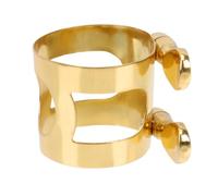 JOINPAYA Part Mouthpiece Replacement Easy Carry Saxophone to Accessory Adjustable Ligature Clip Brass