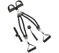 JOINPAYA Pedal Puller Resistance Band Elastic Stretch Pull Rope for Indoor Fitness, Multi-Function Sit Up Pull Rope Workout Equipment for Home Exercise