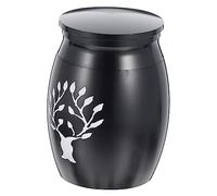 JOINPAYA Pet Ash Urn Durable Stainless Steel Cinerary Jar for Pet Bone Ash Storage Convenient for Home Travel Smooth Surface for Touching Remembrance for Cats and