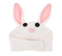 JOINPAYA Pet Bunny Hat with Cute Rabbit Ears Warm Cotton Headgear for Small Pets Like Hamsters and Guinea Pigs Comfortable and Skin-friendly Winter Accessory for Cozy Wear