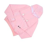 JOINPAYA Pet Carrier Hoodie that Shields from Chilly Winds Unisex Pink with Safe and Sturdy Front Pouch, Soft Polyester Sweatshirt for Puppies and Rabbits during Fall Shopping and Daily