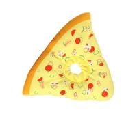 JOINPAYA Pet Collar for Cats Small Pizza Shape Neck Circle Soft Comfortable for Surgery Licking Grooming Use for Festivals Photo Shoots