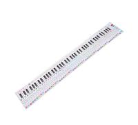 JOINPAYA Piano to Improve Learning Efficiency with Key Ratio Design 88 Key Practice Chart on Paper Portable Hand-rolled Keyboard Comparison Guide for Beginners and Teachers