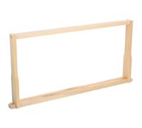 JOINPAYA Pine Wood Beehive Frame Nest Foundation Frame for Beekeeping Easy Assembly Compatible with Various Apiary Setups Sturdy Support for Thriving Bee Colonies