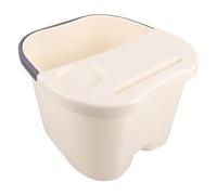 JOINPAYA Plastic Foot Bath Soaking Tub Massage Granules and Cover Spa Foot Massager Basin for Home Use Portable Small Soaking Tub Basin