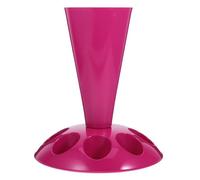 JOINPAYA Plastic Pastry Bag Holder Stand with 8 Nozzle Organizer Slots, Portable Decorating Bag Holder for Baking, for Creating Birthday Cakes and Cupcakes by Home Bakers