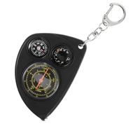 JOINPAYA Pocket Compass Keychain with Graduated Ring Lightweight Durable Metal Design Versatile Hanging Navigation Tool for Camping Hiking Outdoor Use