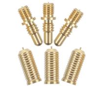 JOINPAYA Pool Cue Joint Screws Sturdy Not Easy to Deform 3 Sets Copper Connecting Screws for Billiard and Snooker Game Repair