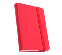 JOINPAYA Portable A7 Small Lined Notebook Red Cover Pocket Notepad for School Schedule Planning Business Conference Office Supplies