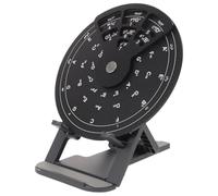 JOINPAYA Portable Aluminum Circle of Fifths Wheel Guitar Chord Tool with Layout and Rotatable Knob Music Theory Aid for Beginners and Adults Pocket Guitar Chord Presser for Assisted