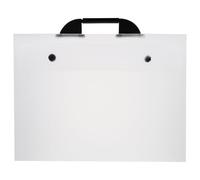 JOINPAYA Portable Art Portfolio Bag Button Design for Poster Storage for Carrying Picture Albums and Artwork to School Studio