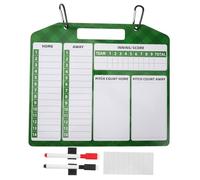 JOINPAYA Portable Baseball Coaching Board Lightweight PVC Dry Erase Sports Ball Training Tactical Clipboard for Baseball Basketball Football Coaching Equipment