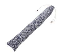 JOINPAYA Portable Drumstick Bag for Drummers, Long Japanese Style Fabric Pouch with Drawstring Closure, Universal Drumstick and Brush Storage Holder for Practice and Performance