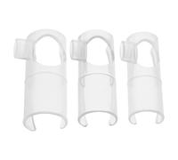 JOINPAYA Portable Flute Aid Mouthpiece 3Pcs with Membrane Protector for Bamboo Flutes in Multiple Keys Beginner Use for Tone Quality and Playing Aid