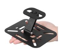 JOINPAYA Portable Foldable Projector Stand, Black Metal Desktop Projector Holder for Office, Outdoor Events, Meeting Rooms with Sturdy Tabletop Mount