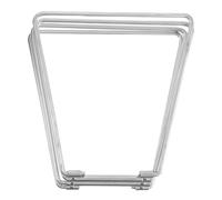 JOINPAYA Portable Folding Cooler Stand with Anti-slip Legs Metal Coffee Box Holder for Camping Hiking Bbq Picnic Lightweight Travel Cooler Base for Outdoor Activities