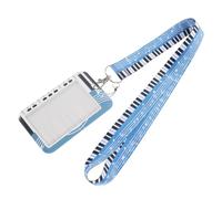 JOINPAYA Portable Id Card Holder with Lanyard Sturdy Plastic and Polyester Material Protective School Id Card Sleeve for Cruise Can Be Put in A Bag