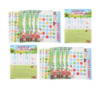 JOINPAYA Potty Training Stickers Chart for Toddlers Boys Farm Theme Reward Chart Potty Training Supplies Boys and Girls Sticker