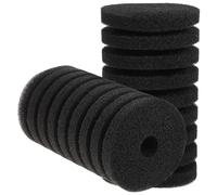 JOINPAYA Pre Filter Sponge 2 Pack, 10 Layer Aquarium Replacement Foam | Black Sponge Covers, Easy Swap for Intake Strainer Use, Helps Protect Fry and Reduce Clogging