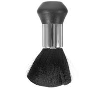 JOINPAYA Professional Broken Hair Cleaning Brush with Soft Nylon Bristles, Easy to Clean and Anti-skid Grip, round Hairdresser Hair Salon Brush for Barber Shops and Homes