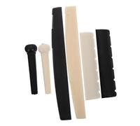 JOINPAYA Professional Grade Guitar Accessory Set for Acoustic Guitar with Plastic and Metal Parts, Including Pin Puller and Storage Box, for Repair and Replacement
