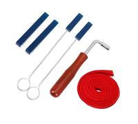 JOINPAYA Professional Piano Tuning Hammer and Lever Tool Kit with Mute Accessories for Piano Tuner, Includes Wrench, Temperament Strip for Musical Instrument Maintenance