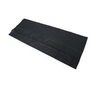 JOINPAYA Pu Checked Digital Piano Keyboard Cover 88 Keys Dustproof Piano Protector Foldable Music Stand Opening for Electronic Keyboard Accessories Black Grey