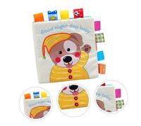 JOINPAYA Puppy Cloth Book Soft Fabric Educational Puzzle for Boy Girl Washable Sensory Early Learning for Interaction