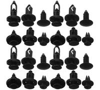 JOINPAYA Push Pins for Black 200pcs Retainer Clips Automotive Nylon and, Essential Accessory Sturdy Car Rivet Fasteners Side Skirts Hoods for DIY Projects and Repairs