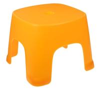 JOINPAYA PVC One Step Foot Stool Toilet Step Stool with Nonslip Surface, Easy to Clean and Allows Natural Squatting Position, for Bedroom and Living Room Use, Yellow Colour
