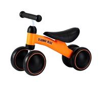 JOINPAYA Quad Scooter for Boys and Girls Four-Wheel Stability Walker No Foot Pedal Design for Boy Girl Scooter Learning and Outdoor Play