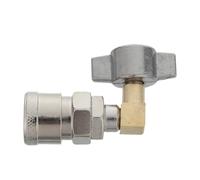 JOINPAYA Quick Release Leak-Resistant 90 Degree Elbow Air Hose Adapter Iron Coupler Fitting with Improved Dust Clearing Angle for Truck Air Compressor Suitable for Workshop Use