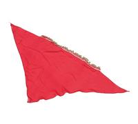 JOINPAYA Red Chiffon Belly Dancer Coin Headpiece Lightweight Bohemian Hair Scarf Bandana Versatile Matching Dance Costume Accessory for Women at Special Events and Travel