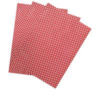 JOINPAYA Red Plaid Wrapping Paper 3Pcs 50X70Cm Vintage Dot Pattern Birthday Wedding Valentine’S Day Craft Wrapping Rolls for Artistic Packaging