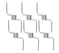 JOINPAYA Refrigerator Door Spring Replacement with Quiet Operation 6pcs Universal Fit Steel Coil Springs for Fridge Door Divider Repair Suitable for Kitchen Appliance Maintenance