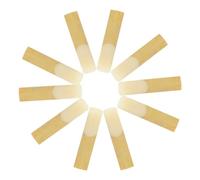 JOINPAYA Replacement Saxophone Reeds for Tenor Saxophone 2.5 Hardness Kit 10pcs Set