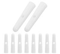 JOINPAYA Replacement Umbrella Canopy Accessories 10pcs Plastic Umbrella Tail Beads Easy to Install Random Color