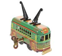 JOINPAYA Retro Tram Toys Die Cast Model Buses Pull Back Car School Bus Toy for Year Old Boys