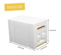JOINPAYA Reusable Beehive Mating Box for Bee Breeding Portable Lightweight Pollination Hive with Durable Structure Suitable for Italian and Chinese Bees Garden Beekeeping Tool