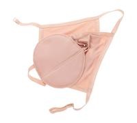 JOINPAYA Reusable Beige Fabric Sweat Absorbing Pads for Underarm Use, Comfortable and Not Easy to Fall, for Outdoor Activities and Running, Invisible Sweat Absorbent Patches for Office