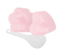 JOINPAYA Rice Ball Maker Onigiri Mold for Sushi Making Kit with Small Spoon, Non-Stick Pp Material, Versatile Design for Family Dining and On-the-go Meal Preparation