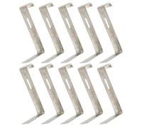 JOINPAYA Roof Tile Clips Non-Skid Metal Fixing Hooks 10Pcs Iron Clips for Ceramic Tile Installation
