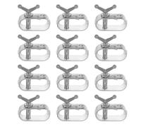 JOINPAYA Rope Tensioner Cable Wire Tensioner Tool for Large Scale Agricultural Settings with Single Hand and Efficient Tightening 12pcs Steel and Aluminum Construction